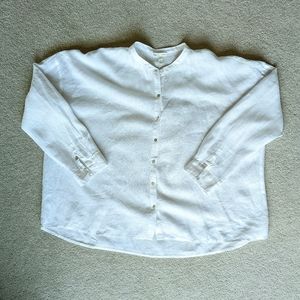 Eileen Fisher Linen shirt L